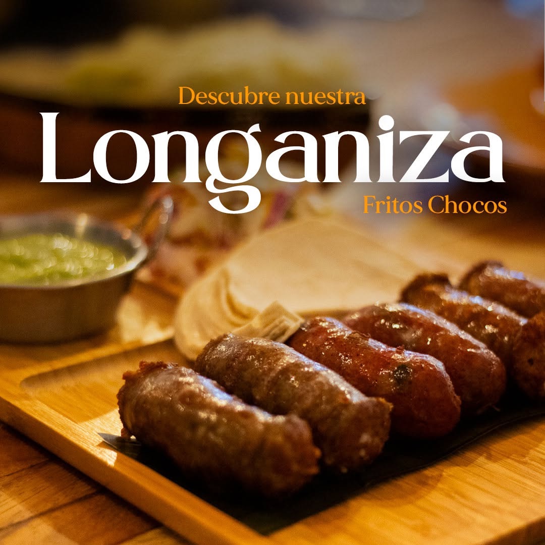 Longaniza con fritos chocos de El Puchero Restaurante